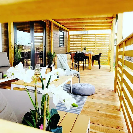 Mobilehome Elena Premium With Pool, Istria 반졸레